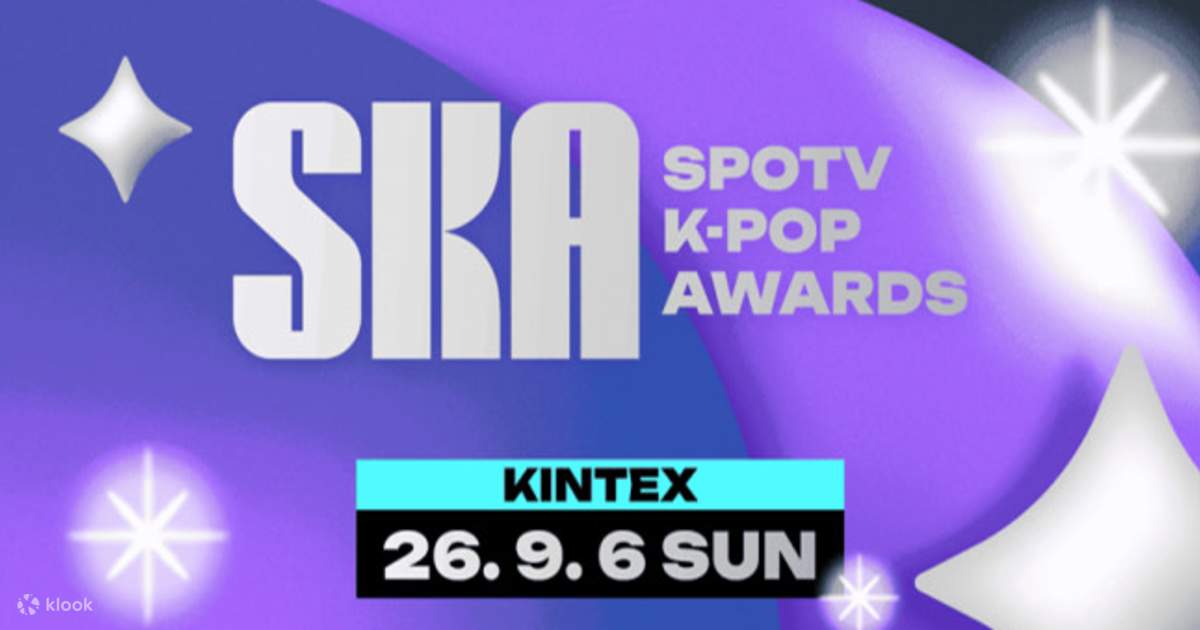 2026 SPOTV K-pop Awards Ticket in Seoul - Klook